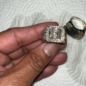 White Gold 14k with Diamonds 4k VVS